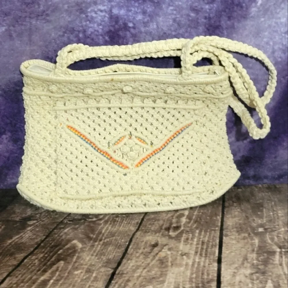 Macrame Handbag - Picture 1 of 10